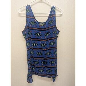 Wrangler Aztec Western Cowboy Festival Tank Sheer Vacation Lightweight Drapes